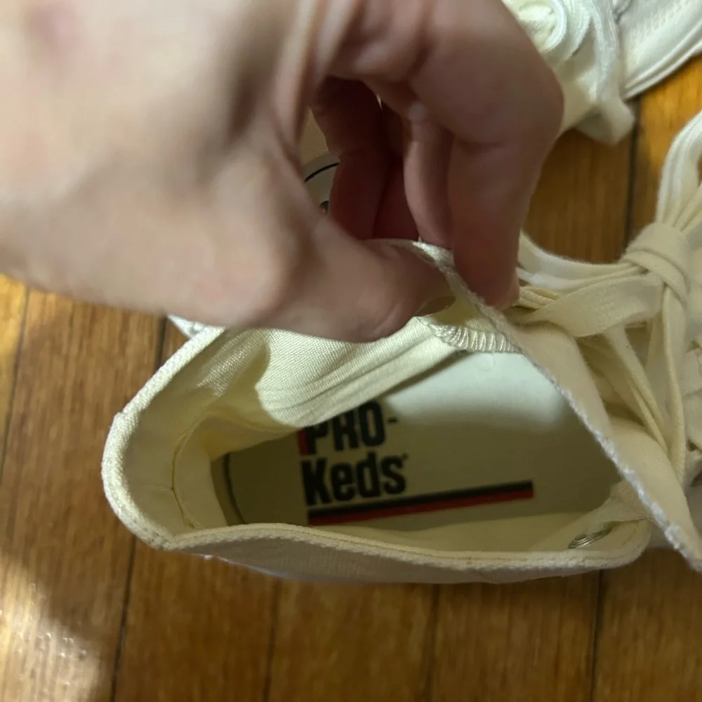 Pro-Keds Royal Hi White  - Men's Size 9